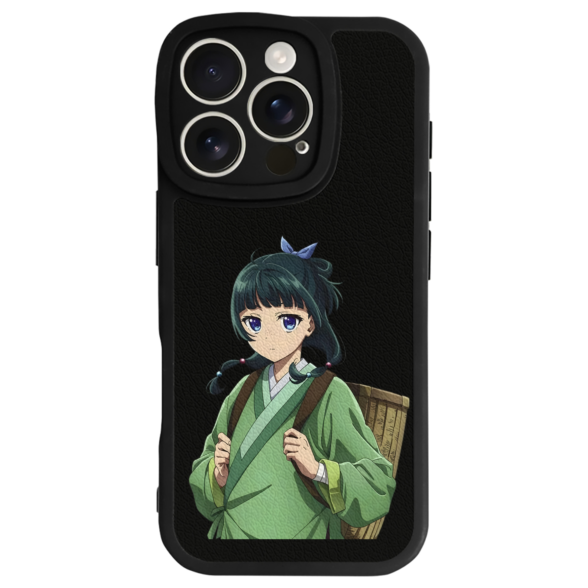薬屋のひとりごと The Apothecary Diaries 【iPhone 16シリーズ対応】シリコンスマホケース（レザー調） 材質：シリコン